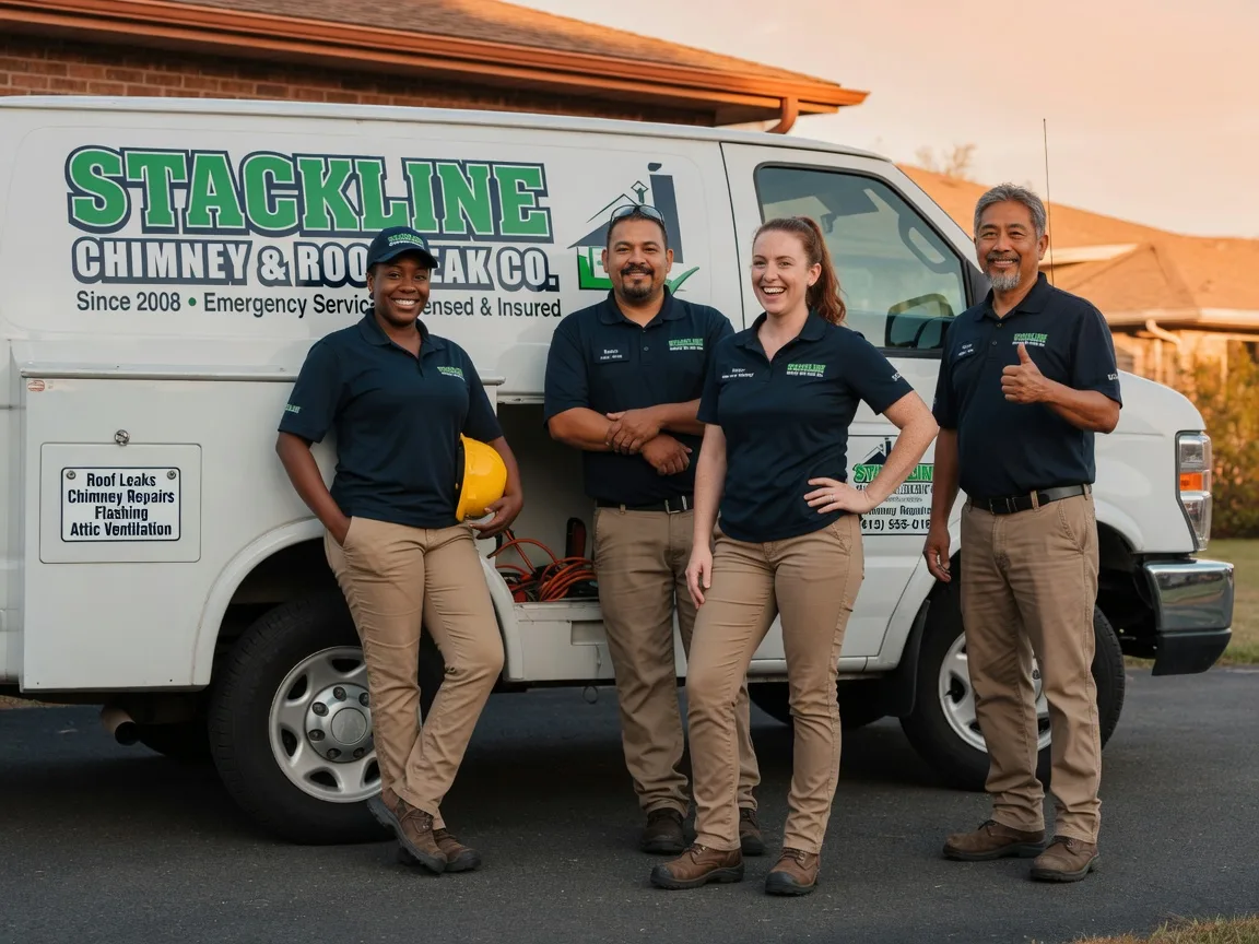 Chimney flashing repair company in Ensign, KS